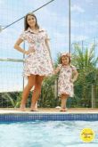 Conjunto Vestido Tal Mãe Tal Filha Floral