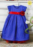 Vestido tema da Galinha Pintadinha